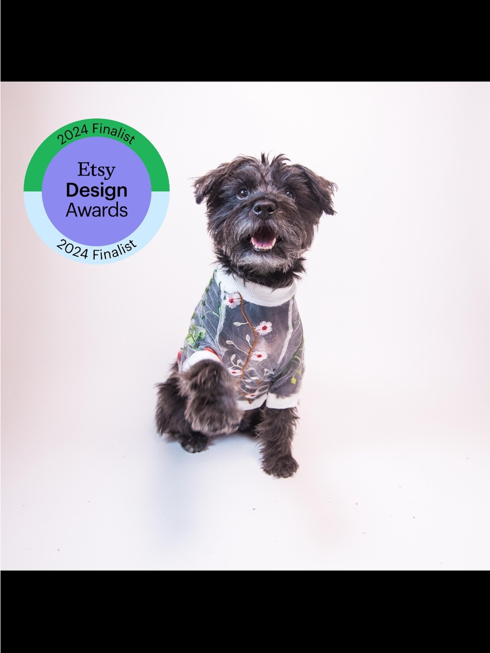 White Lace Dog Shirt